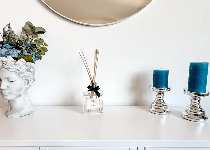 Moderne Blue-night 公寓 弗雷兴