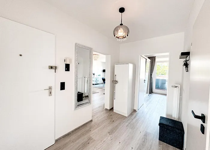 Moderne Blue-night 公寓 弗雷兴