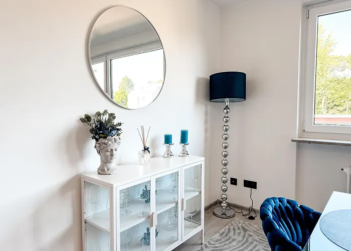 Moderne Blue-night 公寓 *