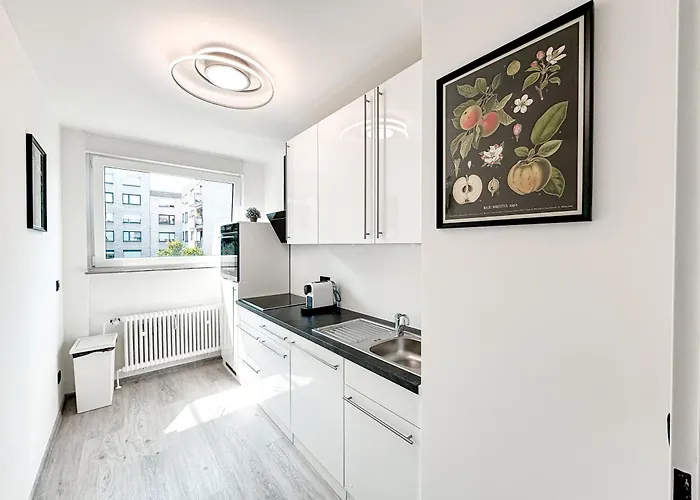 Moderne Blue-night 公寓 弗雷兴